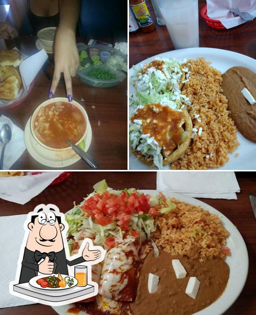 Food at Jalisco Restaurante