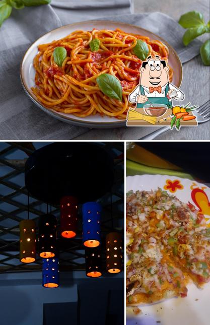 Spaghetti bolognese at Desi Vibe's Cafe & Restaurant