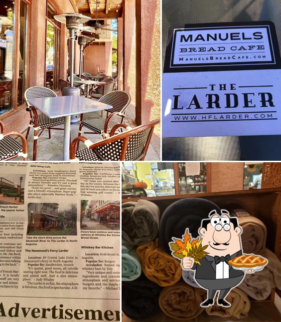 Здесь можно посмотреть снимок кафе "Manuel's Bread Cafe"