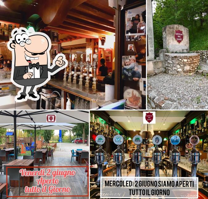 Gli esterni di Taverna dal Conte