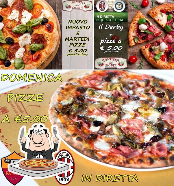 Prenez des pizzas à Giobia