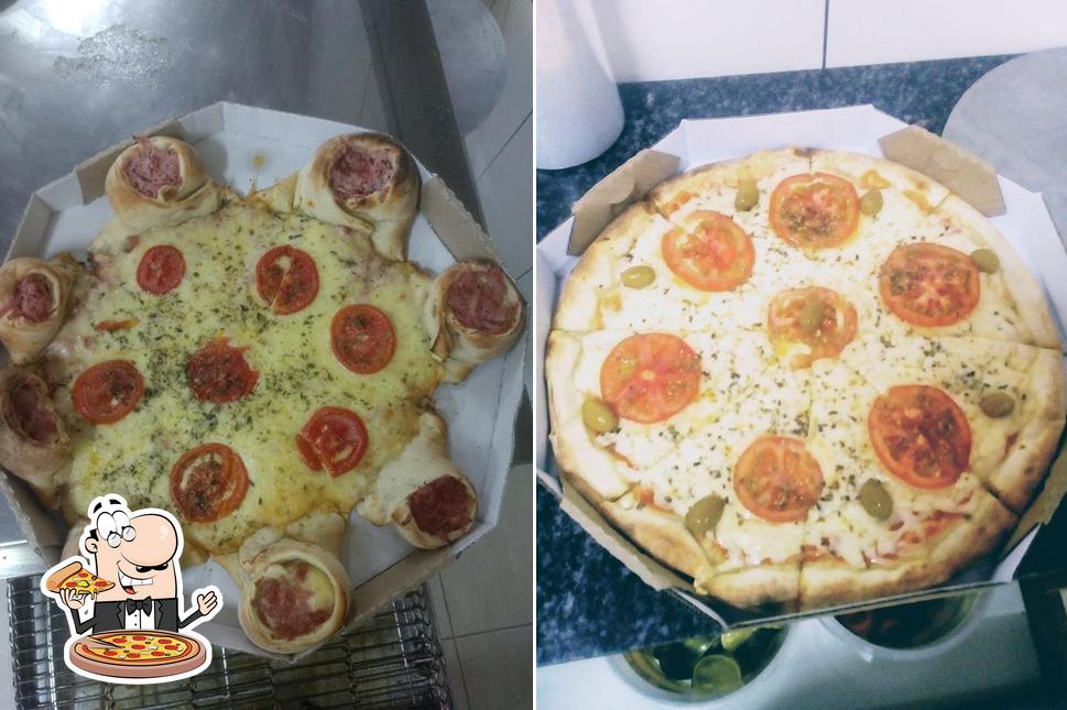 Escolha diversos tipos de pizza