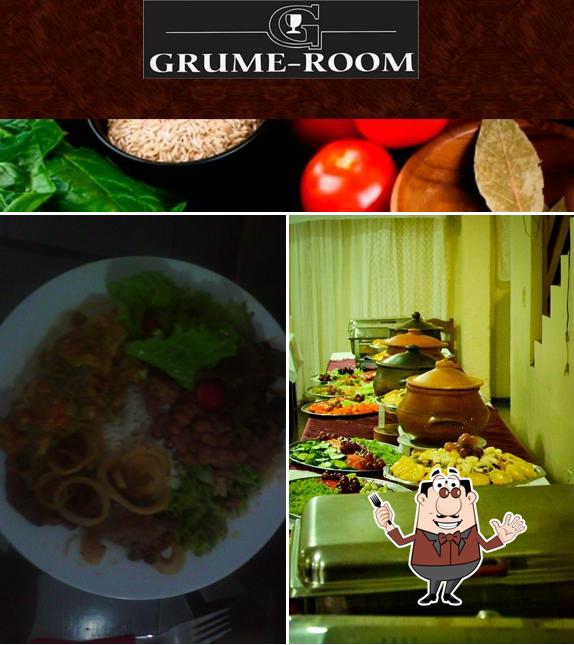 Comida em Restaurante Grume Room