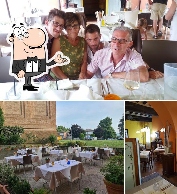 Gli interni di RISTORANTE LOCANDA AL PORTONE