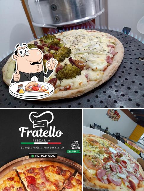 No Fratello Pizzaria Delivery, você pode desfrutar de pizza