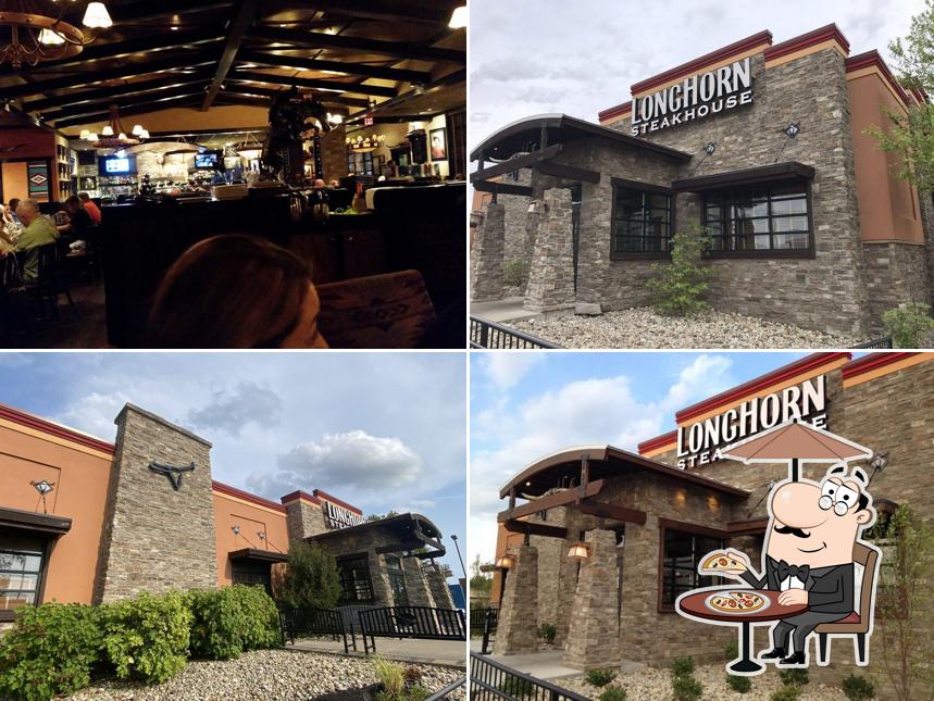 The exterior of LongHorn Steakhouse