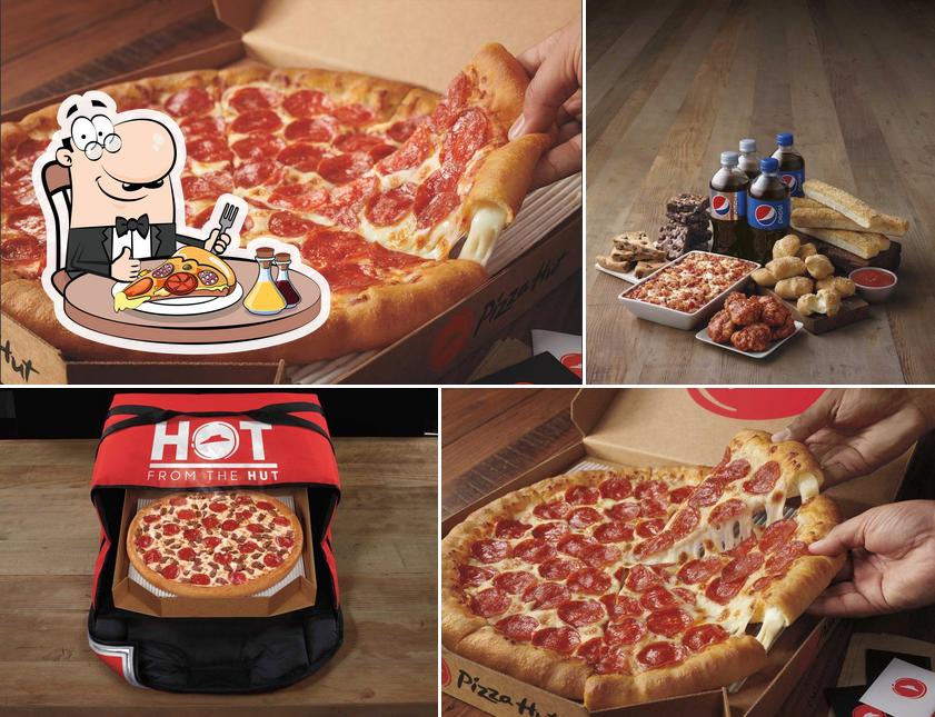 Get pizza at Pizza Hut