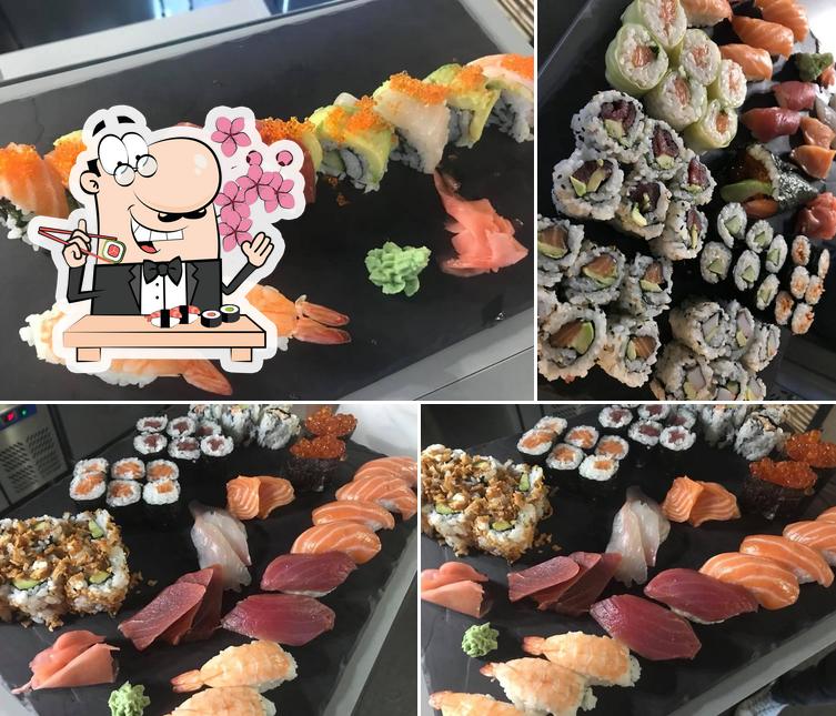 Commandez de nombreuses options de sushi