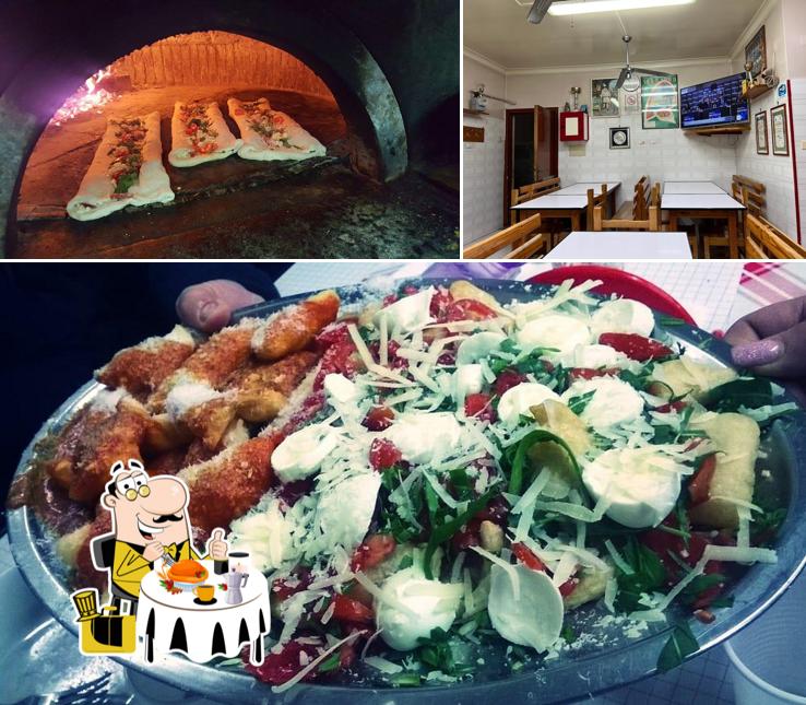 La foto di cibo e interni da Pizzeria Arcangelo Abbate