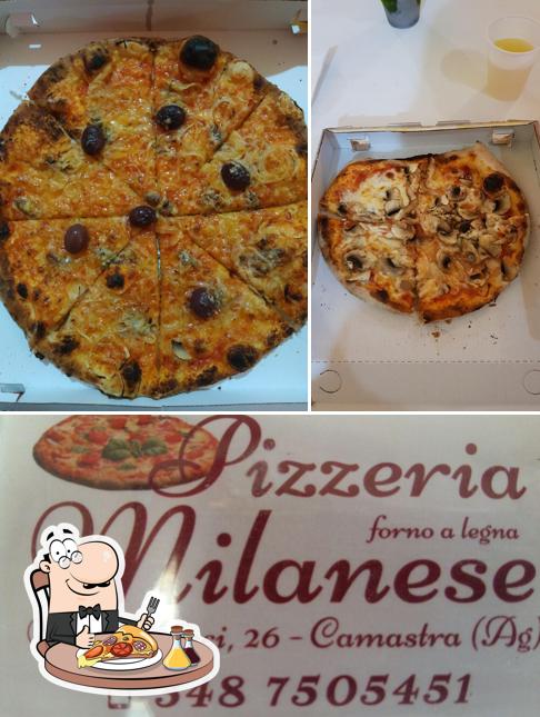 Choisissez des pizzas à Pizzeria Milanese