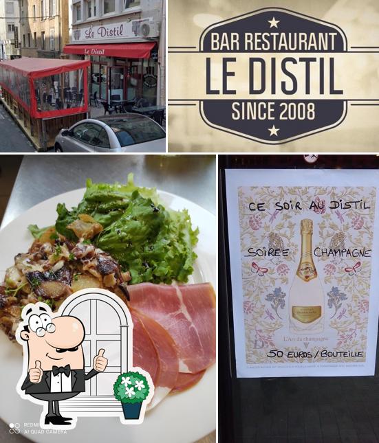 L'extérieur de Le Distil