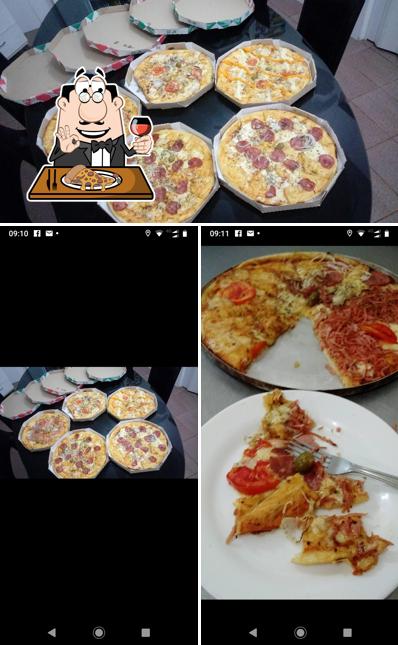 Escolha pizza no Pizzaria clone