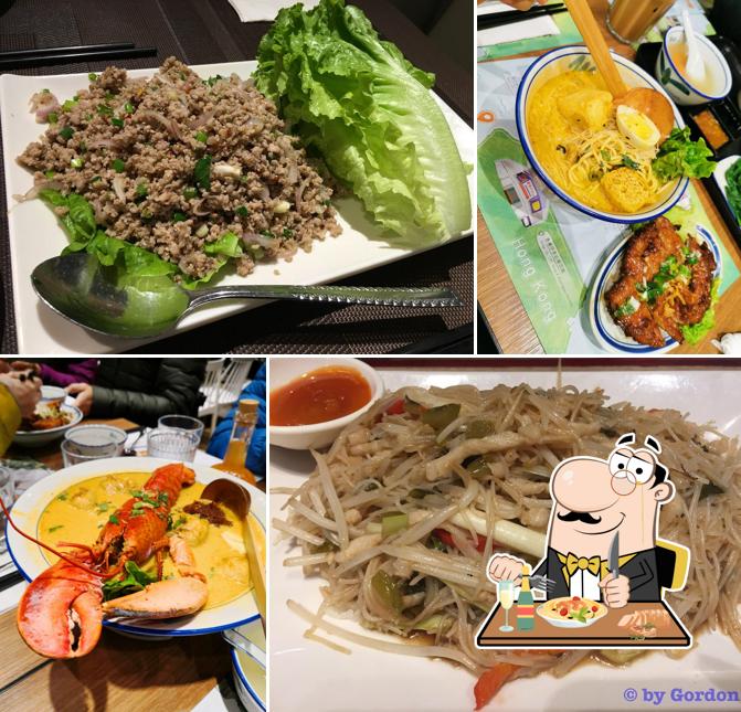 Fideos pad thai en Tom Western Thai Cuisine