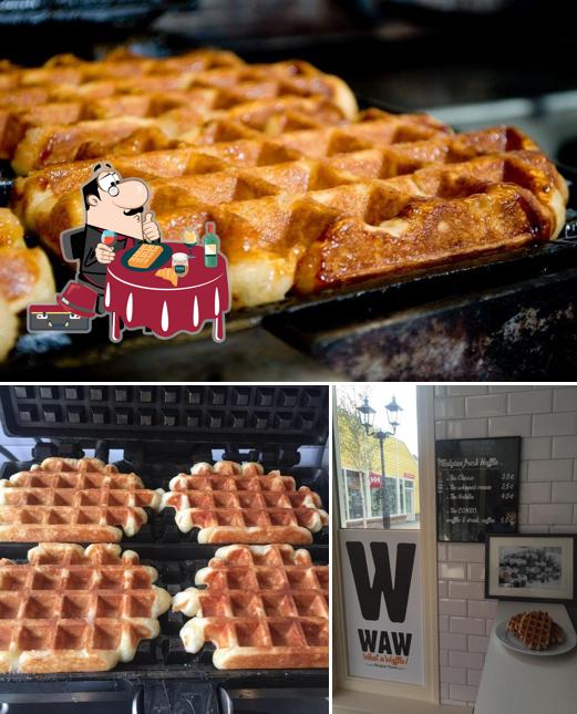 Вафли в "What a waffle"
