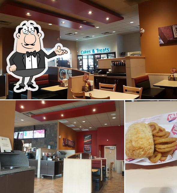 Voici la photo représentant la intérieur et dessert sur Dairy Queen Grill & Chill