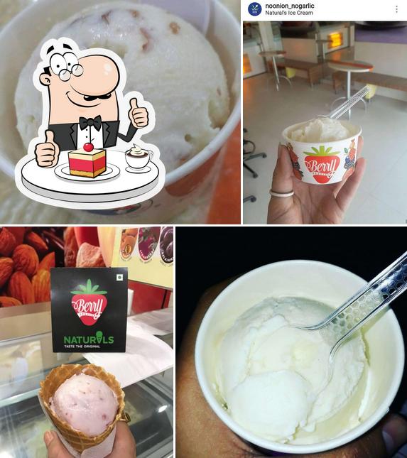 Natural Ice Cream offers a range of desserts