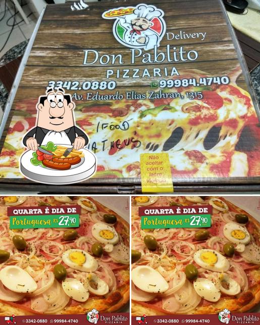 Comida em Don Pablito Pizzaria