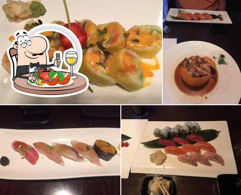 Try out seafood at Osushi - Marlton