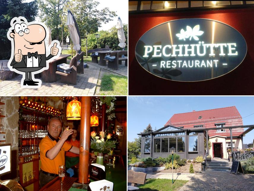 Here's a picture of Restaurant Pechhütte