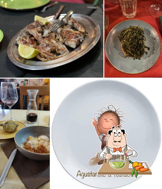 Insalata di alghe al Agustarello A Testaccio