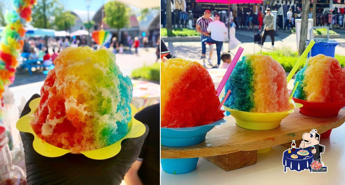 Sashimi à Rainbow Shave Ice