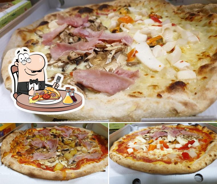 A Pizzeria La Raganella, puoi ordinare una bella pizza