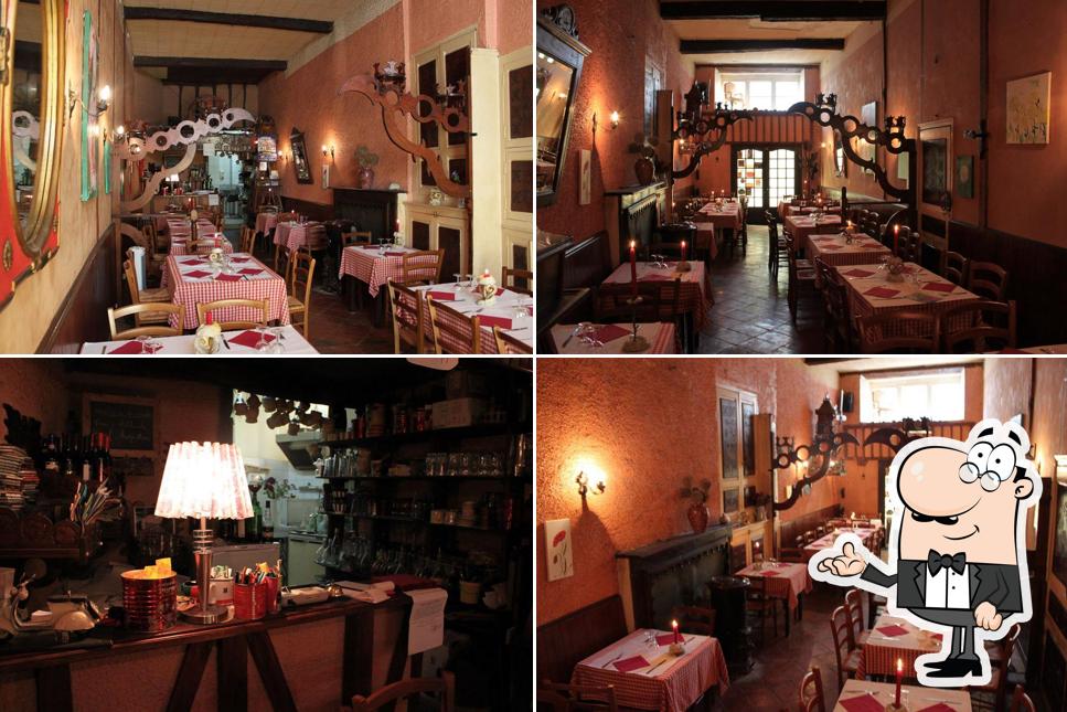 L'intérieur de La Trattoria