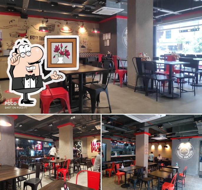 Check out how Pizza Hut looks inside