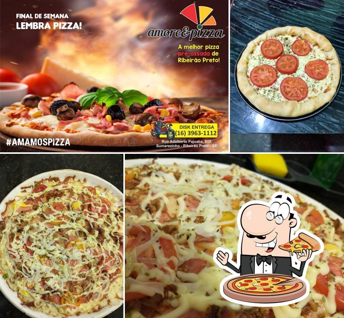 Consiga diversos variedades de pizza