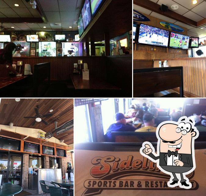 C985 Pub And Bar Sidelines Sports Bar And Restaurant Interior 