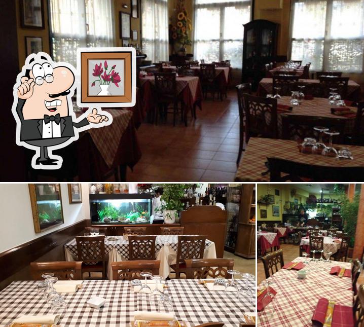 La foto della interni e tavolo da pranzo di La Melaverde