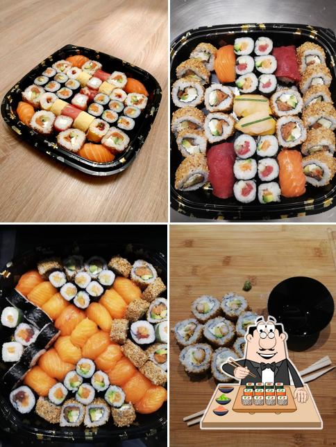 Les sushi sont disponibles à Sushi Frenchy