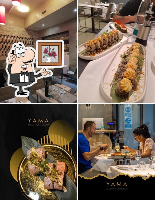 Gli interni di Yama Sushi Experience