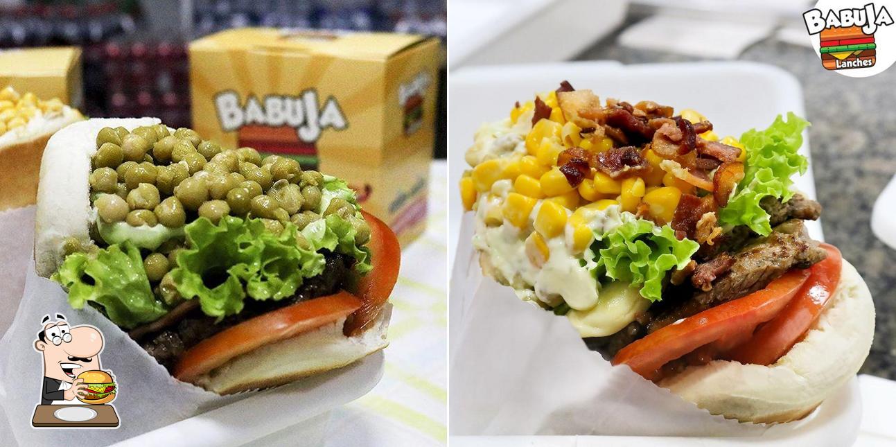 Delicie-se com um hambúrguer no Babuja Lanches Criciúma