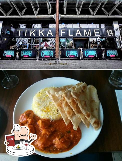 Food at Tikka Flame