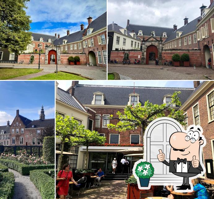 Jetez un coup d’œil à quoi ressemble Hotel Prinsenhof Groningen à l'extérieur