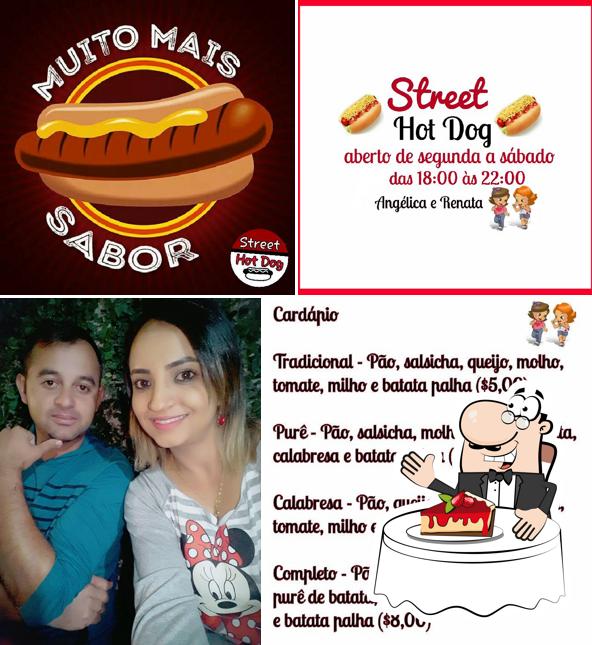 Street Hot Dog provê uma gama de sobremesas