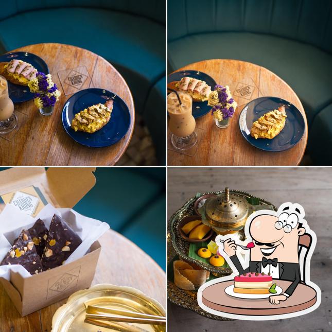 "Charoen Krung Cafe Bar" предлагает большое количество десертов