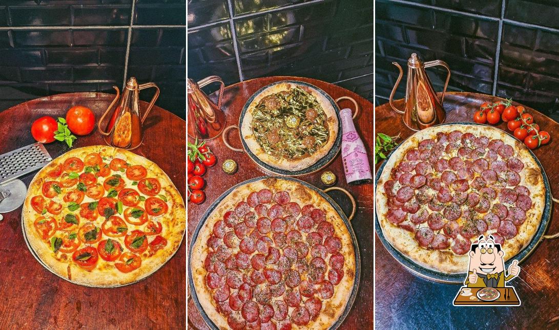 Experimente diferentes tipos de pizza