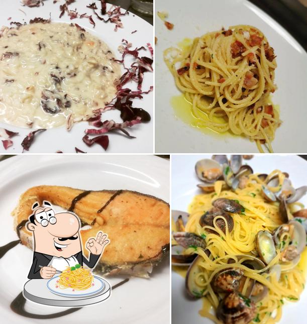 Spaghetti alla carbonara al La Cascina