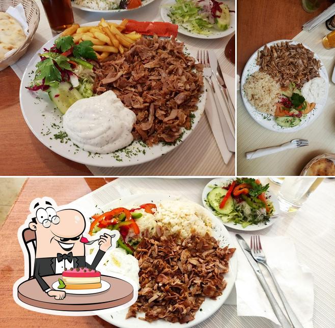 Siyar Can Kebap & Pidehaus offre une sélection de desserts