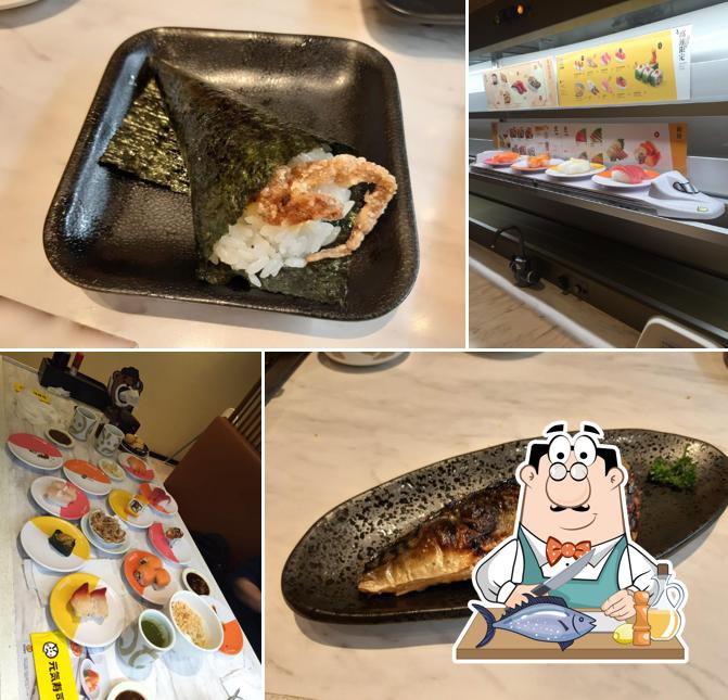 Grilled salmon at 元気寿司 Genki Sushi｜荃灣壽司刺身｜堂食外賣自取優惠
