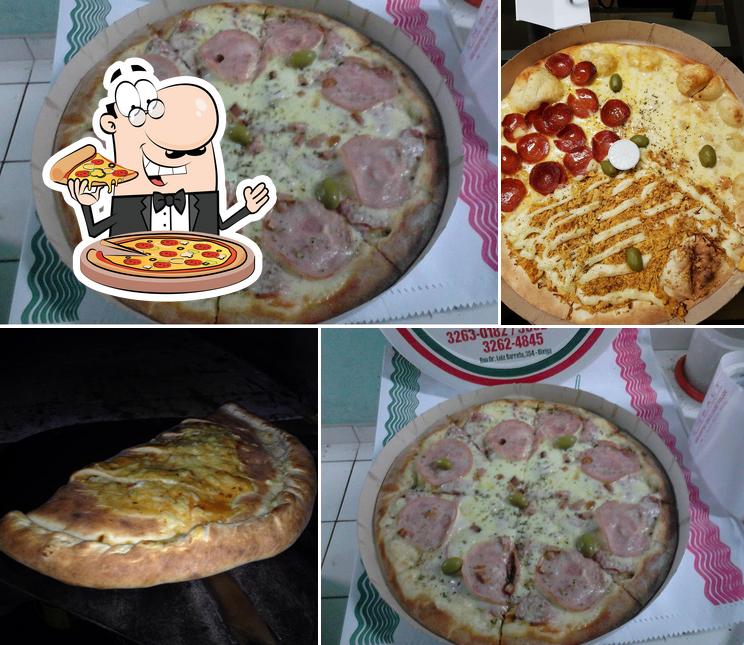 Consiga pizza no Pizzaria Ruberto's