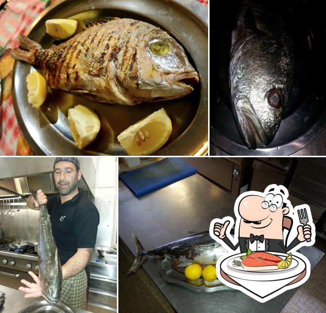 Locanda Del Rio serve un menu per gli amanti del pesce