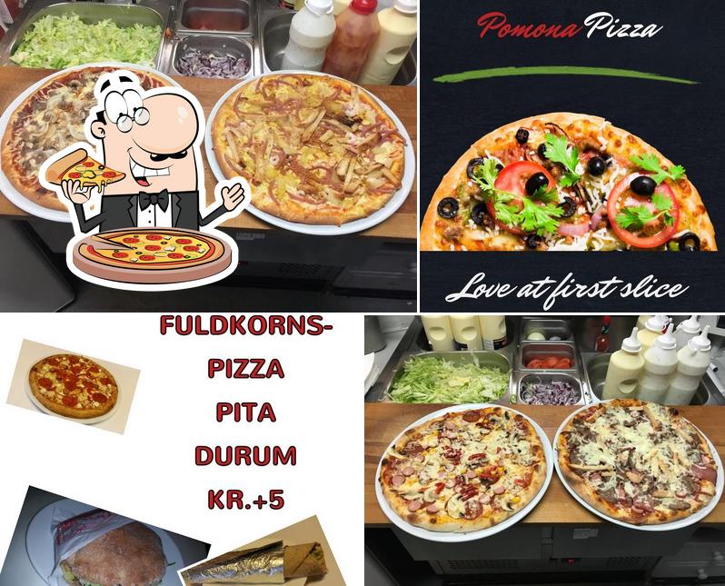 Get pizza at Pomona Pizza Nyborg