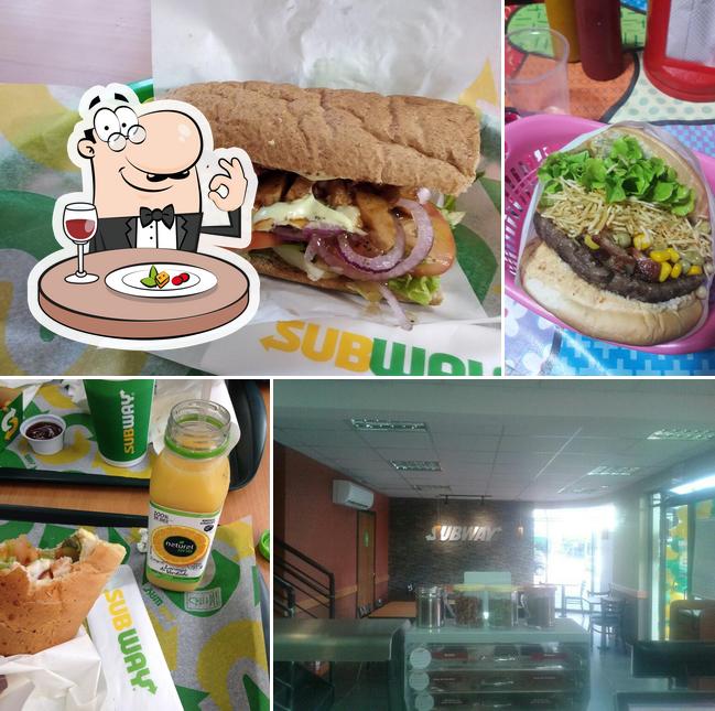 Comida em Subway