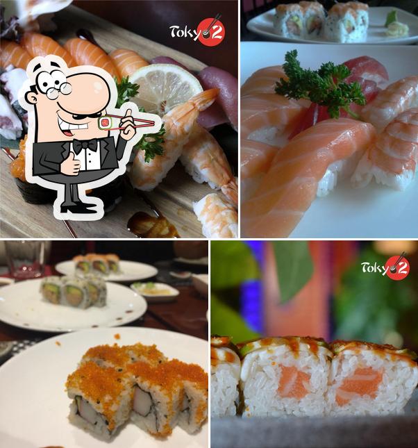 Prova le diverse opzioni di sushi