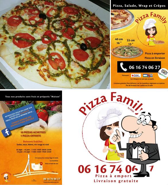 Взгляните на фото пиццерии "Pizza family"