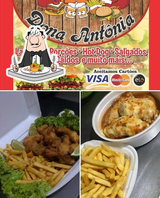 Comida em Cantina dona Antônia