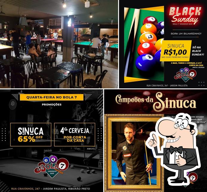 Bola 7 Snooker Bar Ribeirão Preto - Você sabe por que Bola 7? 🔝Porque no  jogo oficial de snooker, seja o brasileiro ou o Snooker Inglês, a Bola 7 é  a mais